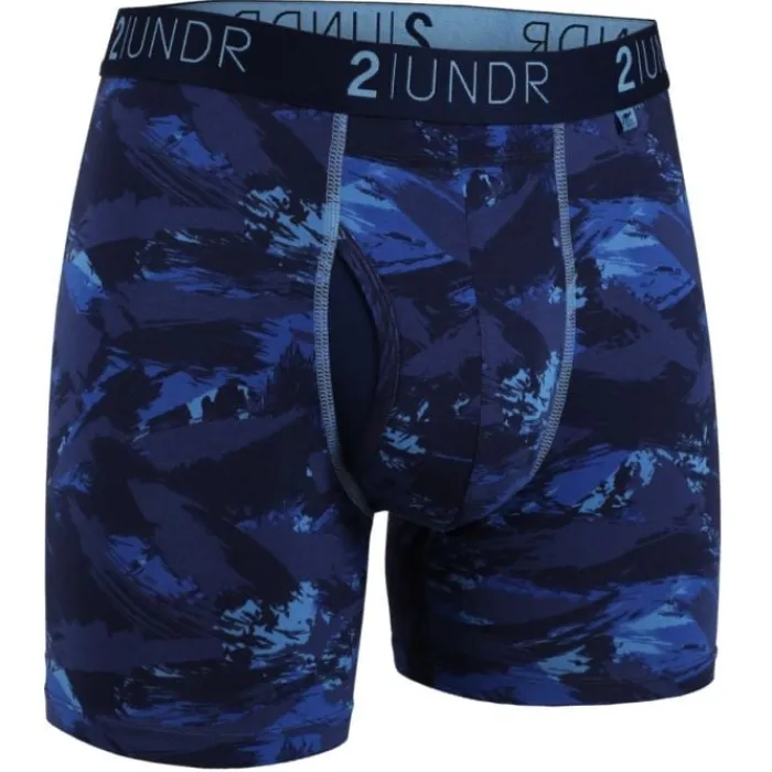 2UNDR Running Underwear^Swing Shift Boxer Blue