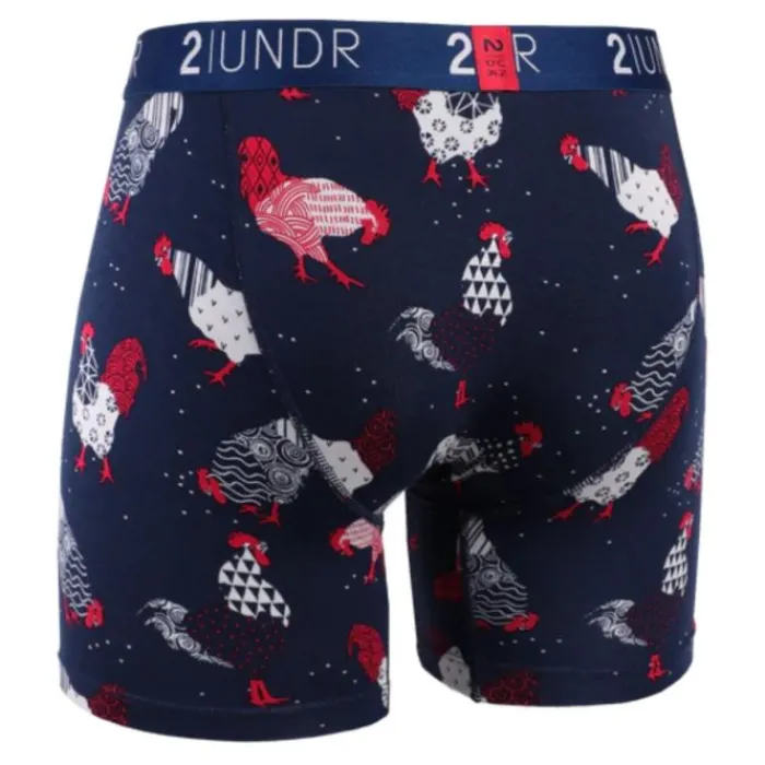 2UNDR Running Underwear^Swing Shift Boxer Red
