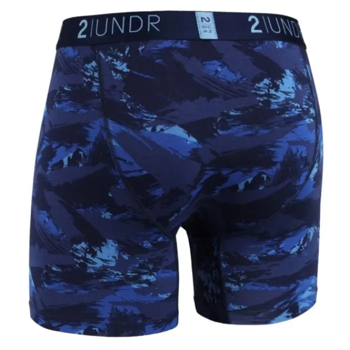 2UNDR Running Underwear^Swing Shift Boxer Blue