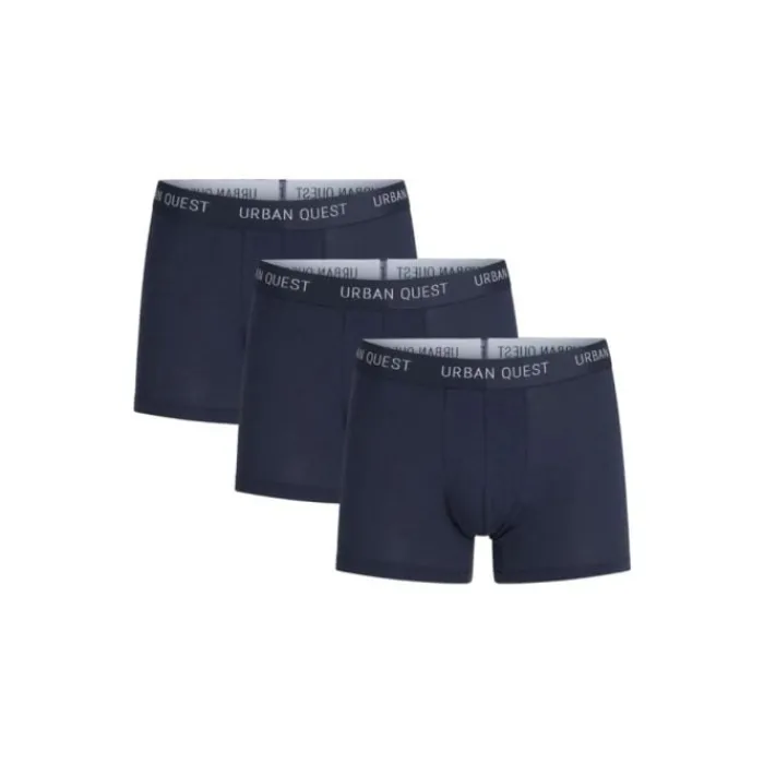 Urban Quest Running Underwear^Bamboo Tights 3-Pack Blue