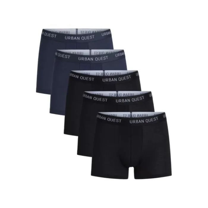 Urban Quest Running Underwear^Bamboo Tights 5-Pack Black