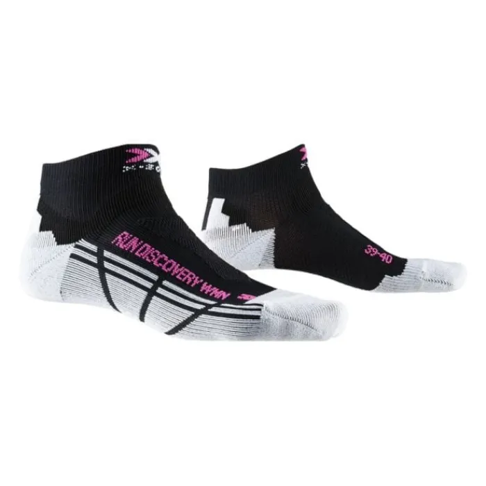 X-Bionic Socks | Running Socks^Women's Run discovery Socks Black