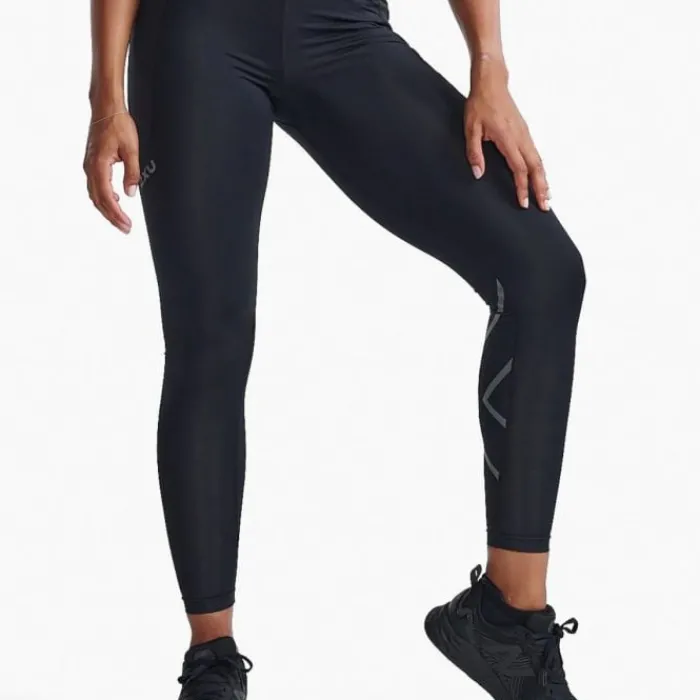 2XU Running Leggings & Pants^Aero Hi-Rise Comp Tights Black