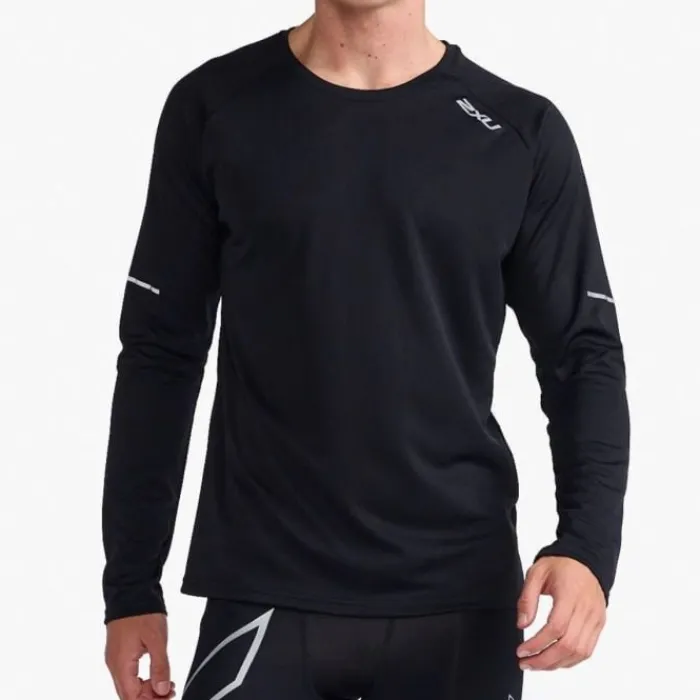 2XU Running Tops & T-shirts^Aero Long Sleeve Tee Black