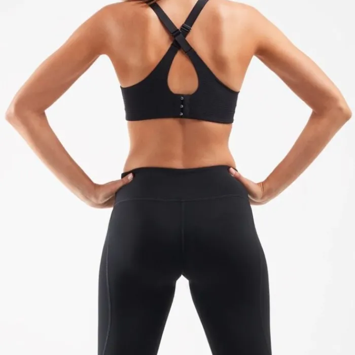 2XU Sports Bras^Aero Medium Impact Bra Black