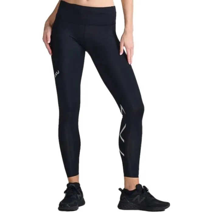 2XU Running Leggings & Pants^Aero Mid-Rise Compression Tight White