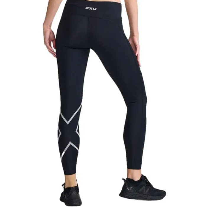 2XU Running Leggings & Pants^Aero Mid-Rise Compression Tight White