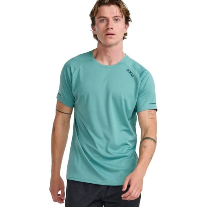 2XU Running Tops & T-shirts^Aero Tee Green