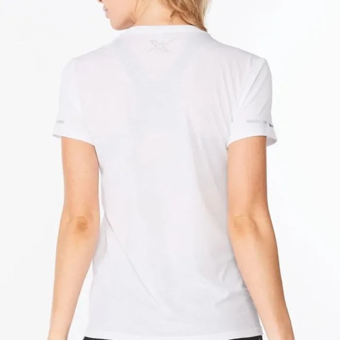 2XU Running Tops & T-shirts^Aero Tee White