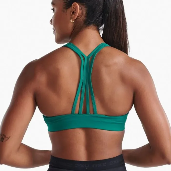 2XU Sports Bras^Form Strappy Bra Green