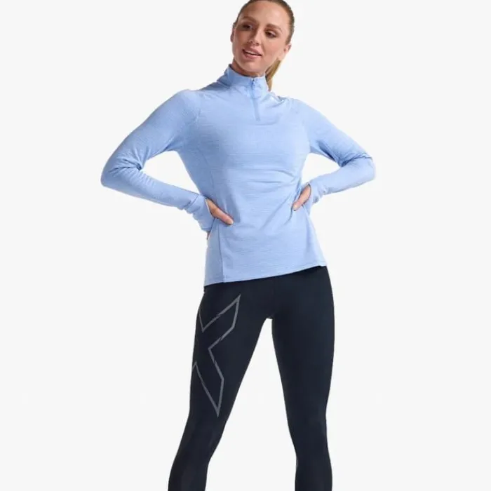 2XU Running Tops & T-shirts^Ignition 1/4 Zip Blue