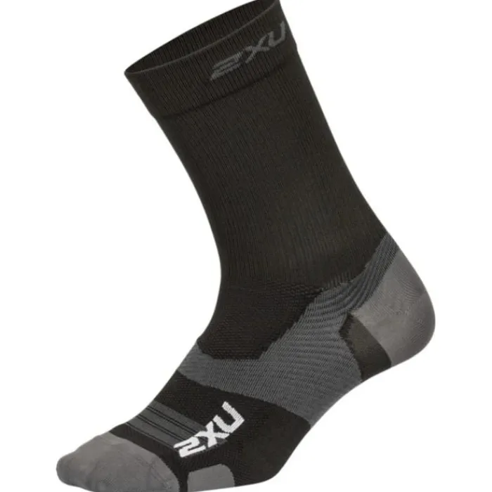 2XU Socks | Running Socks^Vectr Light Cushion Crew Socks Black