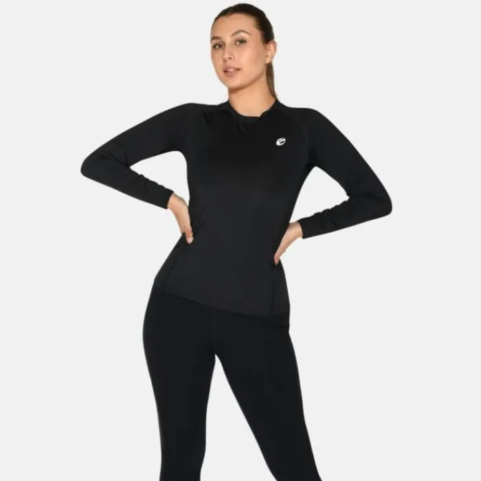 Zebdia Running Underwear | Running Tops & T-shirts^Baselayer LS Tee Black