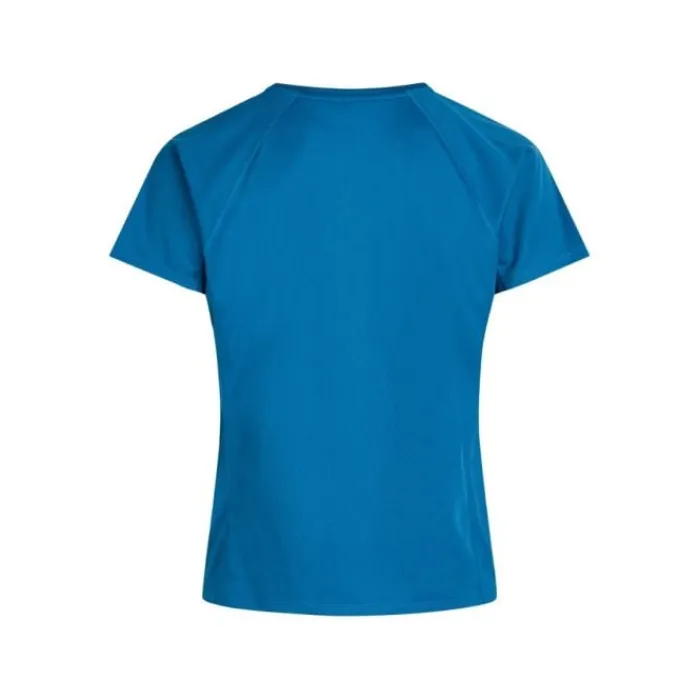 Zebdia Running Tops & T-shirts^Chest Print Sports SS Tee Blue