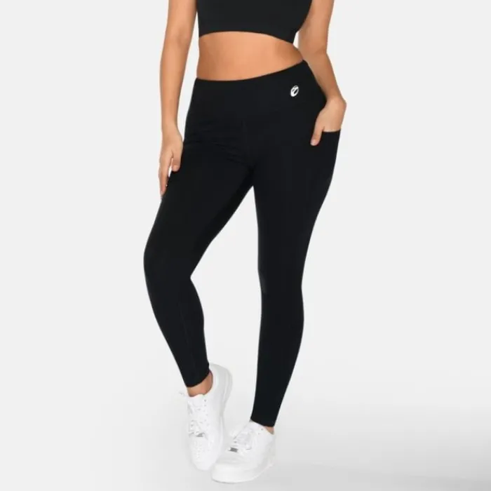 Zebdia Running Leggings & Pants^Running Tights Black