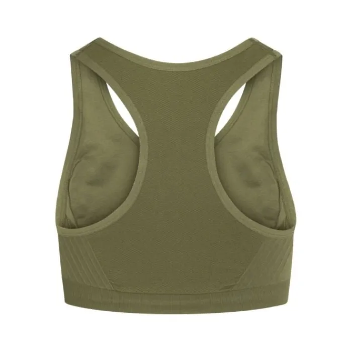 Zebdia Sports Bras^Seamless Bra Green