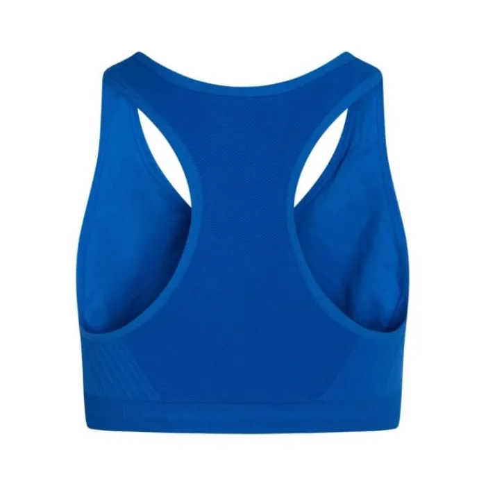 Zebdia Sports Bras^Seamless Bra Blue