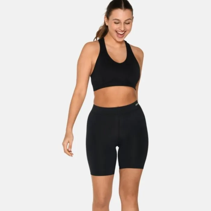 Zebdia Sports Bras^Seamless Bra Black