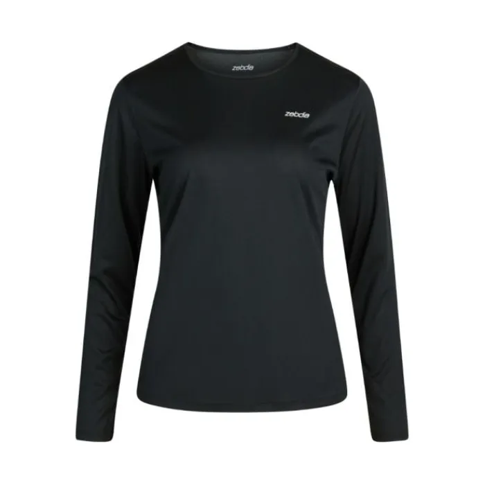 Zebdia Running Tops & T-shirts^Sports LS Tee Black