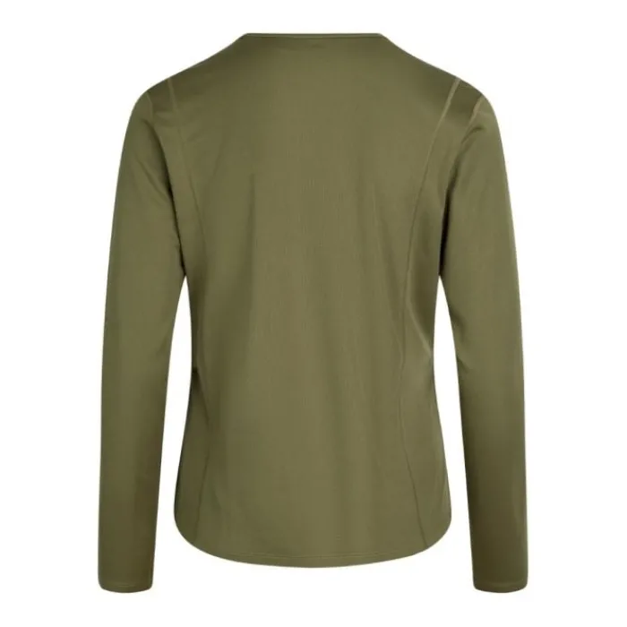 Zebdia Running Tops & T-shirts^Sports LS Tee Green