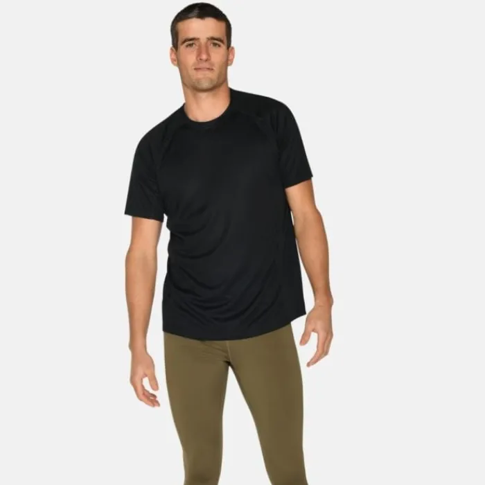 Zebdia Running Tops & T-shirts^Sports SS Tee Black