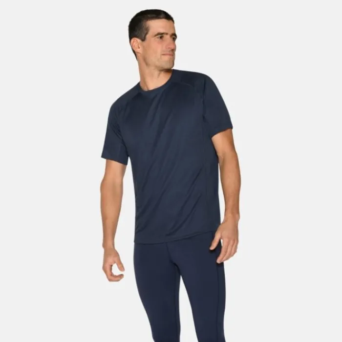Zebdia Running Tops & T-shirts^Sports SS Tee Blue